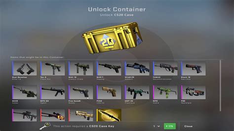 csgo cases database|CS20 Case .